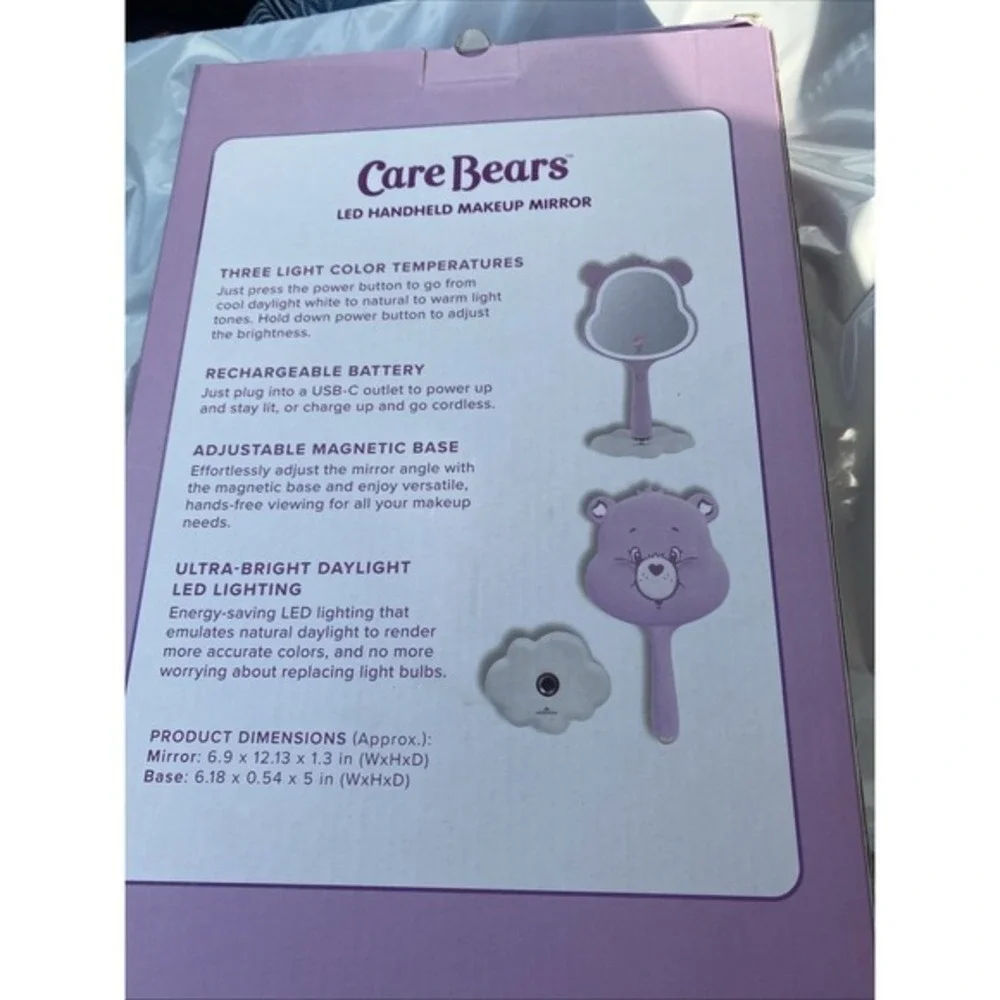 Care Bears Led Handheld Makeup Mirror, Share Bear New! 3588‎